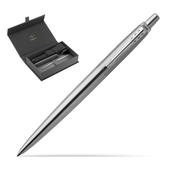 Parker Jotter Stainless Steel Chrome Colour Trim Ballpoint Pen in original Parker box, closed case