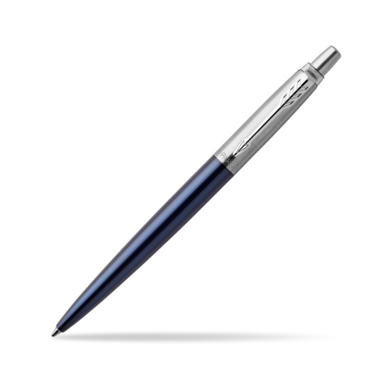 Parker Jotter Royal Blue Chrome Colour Trim Ballpoint Pen