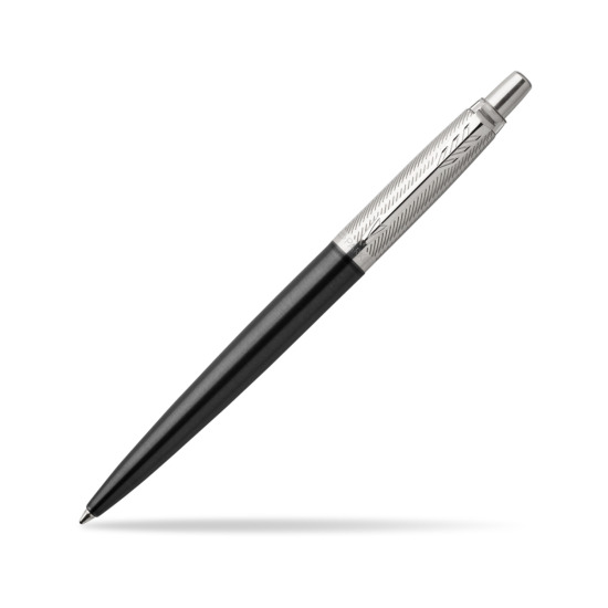 Parker Jotter Premium Tower Grey Diagonal Chrome Colour Trim Penna a Sfera