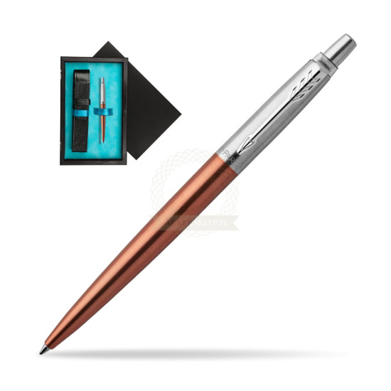 Jotter Gel Orange Chelsea CT Ballpoint pen in single wooden box Black Single Turquoise