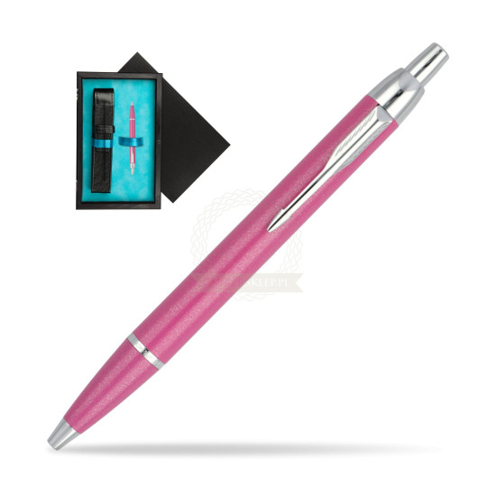 Parker IM Pink Ballpen CT in single wooden box Black Single Turquoise