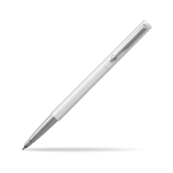 Parker Vector White Rollerball Pen