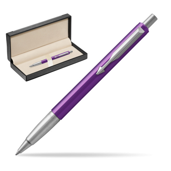 Parker Vector Purple Kugelschreiber in classic box black
