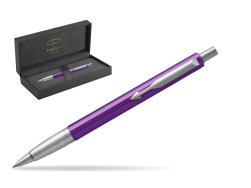 Parker Vector Purple Kugelschreiber in original Parker Prestige box