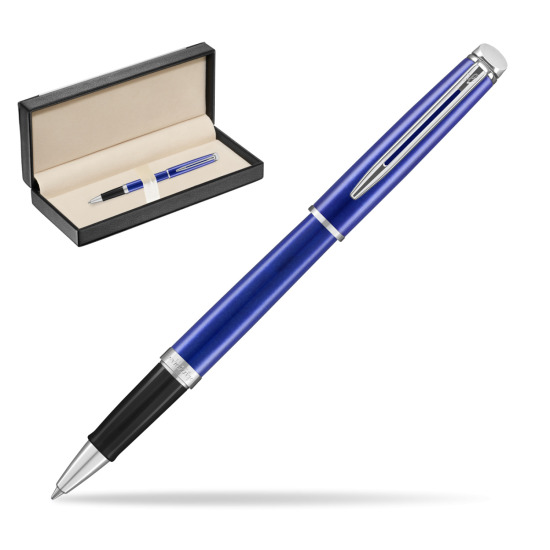 Waterman Hemisphere 2018 Bright Blue CT RollerPenna a Sfera in classic box black