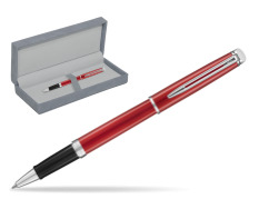 Waterman Hemisphere 2018 Comet Red CT RollerPenna a Sfera in suede box grey