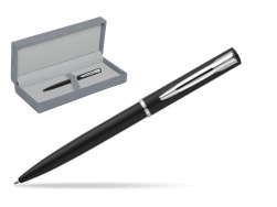 Waterman Allure muted black CT Penna a Sfera in suede box grey