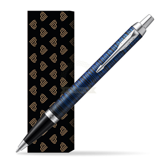 Parker IM Blue Origin Special Edition Penna a Sfera in cover Golden Hearts