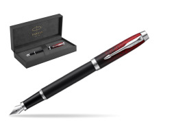 Parker IM Red Ignite Fountain Pen Special Edition in original Parker Prestige box