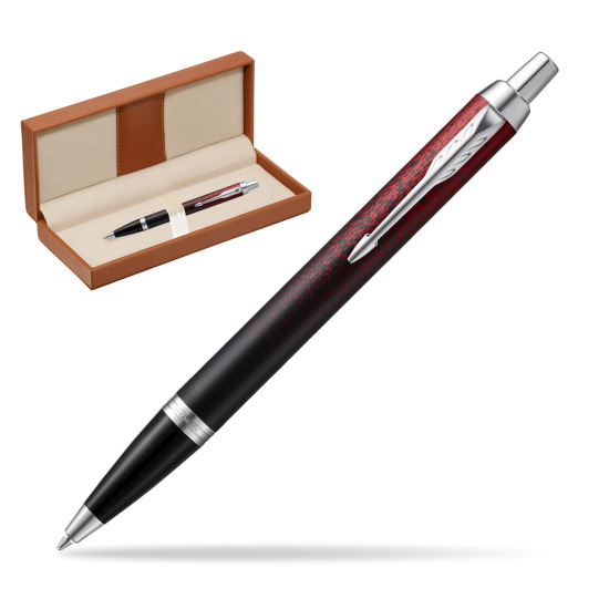 Parker IM Red Ignite Special Edition Penna a Sfera  in classic box brown