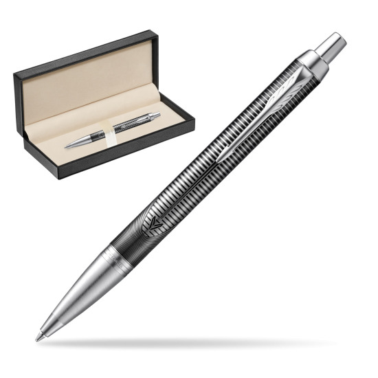 Parker IM Metallic Pursuit Special Edition Penna a Sfera in classic box pure black