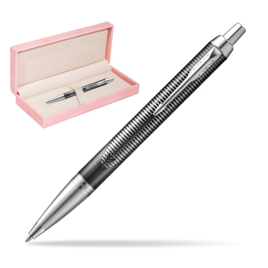 Parker IM Metallic Pursuit Special Edition Penna a Sfera in suede box pink