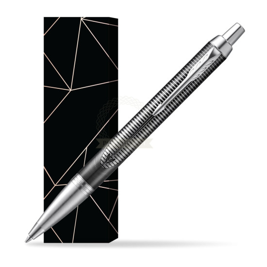 Parker IM Metallic Pursuit Special Edition Penna a Sfera in cover Lucky