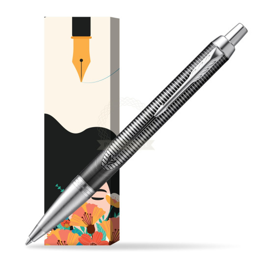 Parker IM Metallic Pursuit Special Edition Penna a Sfera in cover Poppy