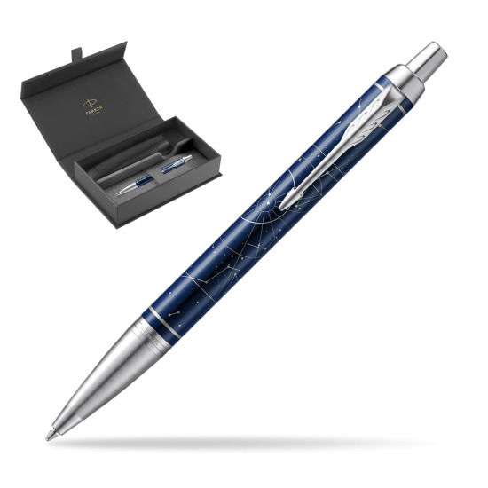 Parker IM Midnight Astral Special Edition Penna a Sfera in original Parker box, slide-out case