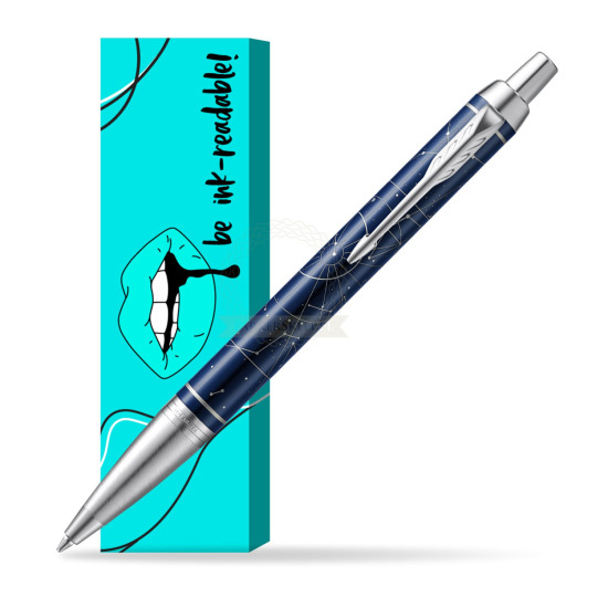 Parker IM Midnight Astral Special Edition Penna a Sfera in cover Ink-readable