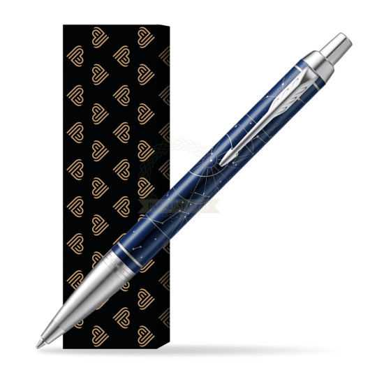 Parker IM Midnight Astral Special Edition Penna a Sfera in cover Golden Hearts