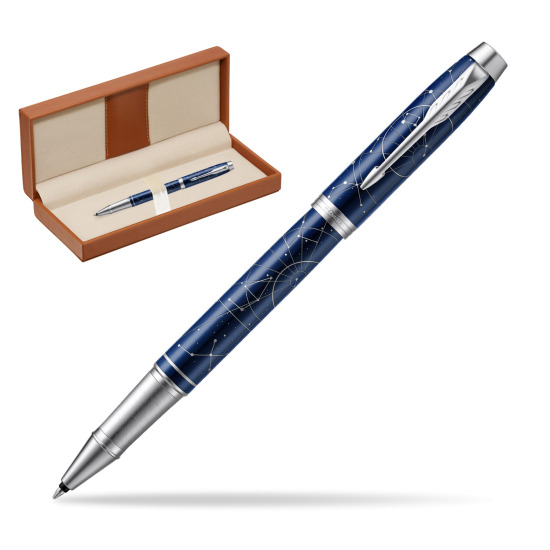 Parker IM Midnight Astral Special Edition Penna Rollerball  in classic box brown