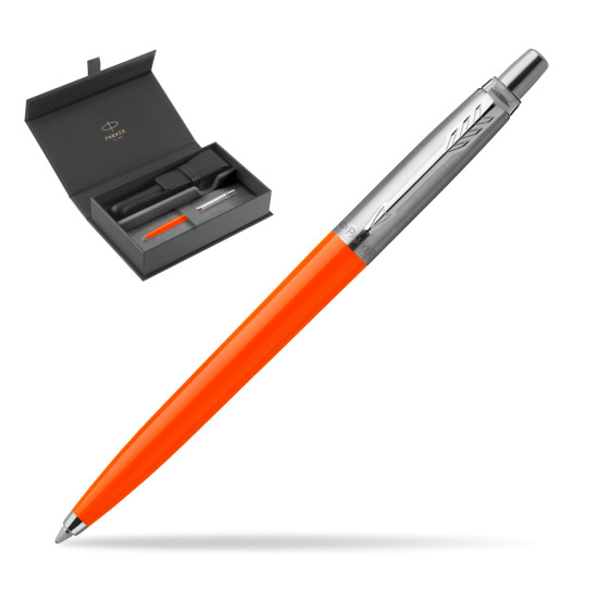 Parker Jotter Originals Orange Ballpoint Pen in original Parker box, closed case