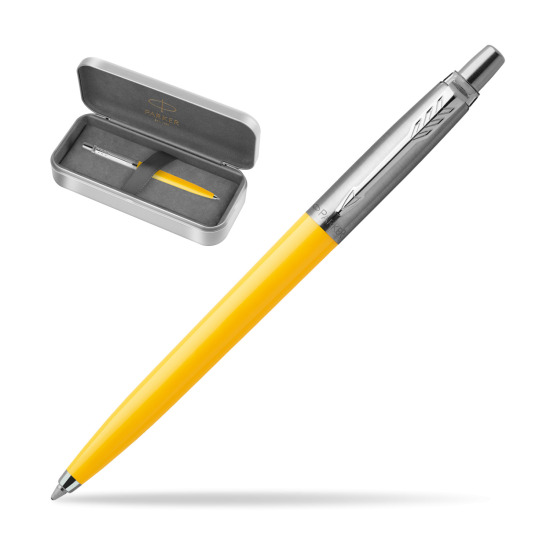 Parker Jotter Originals Yellow Ballpoint Pen in Parker metal gift box, special edition