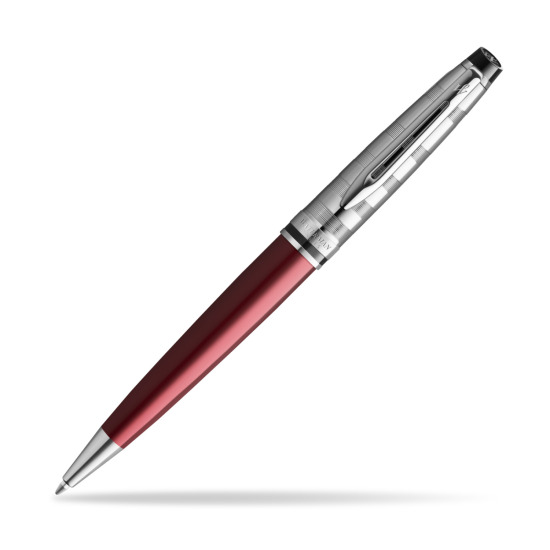 Waterman Penna a Sfera Expert DeLuxe Dark Red CT