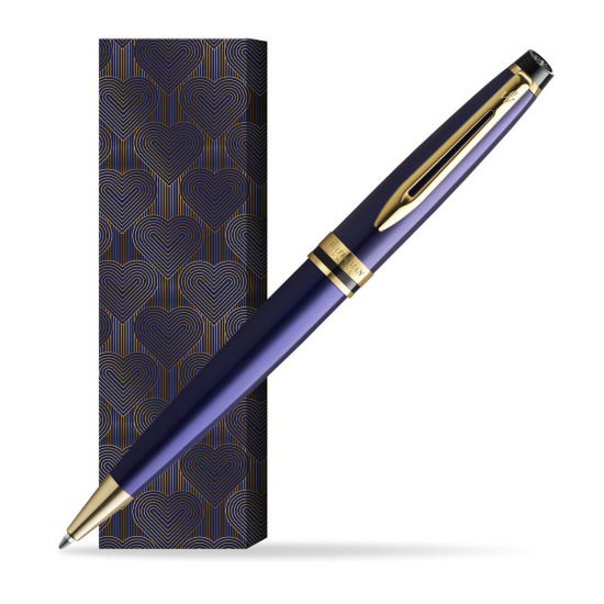 Waterman Penna a Sfera Expert Navy Blue GT in cover Glamour Love