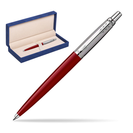 Parker Jotter Original Red Penna a Sfera in suede box navy blue