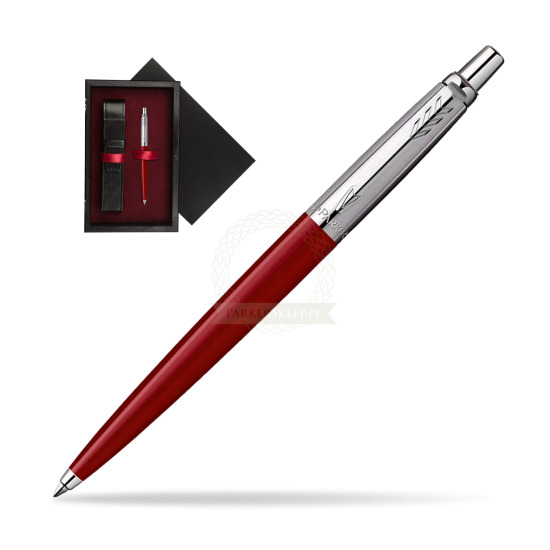Parker Jotter Original Red Penna a Sfera in single wooden box Black Single Maroon