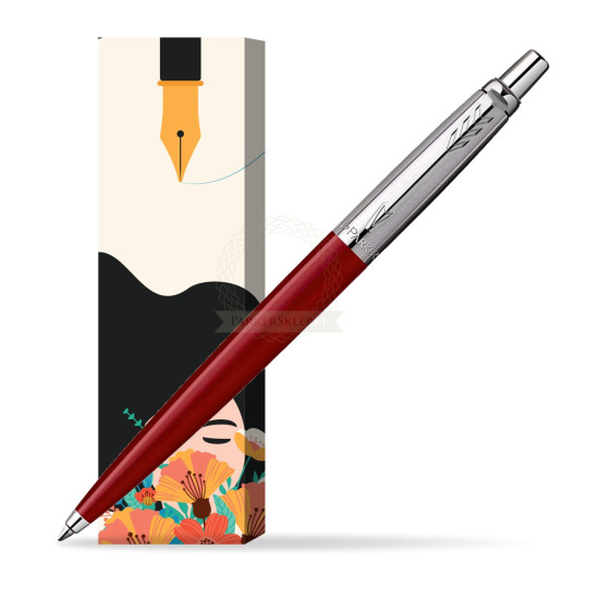 Parker Jotter Original Red Penna a Sfera in cover Poppy