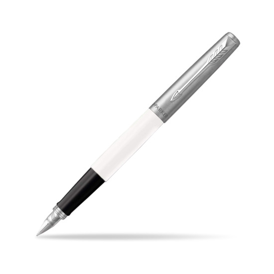 Parker Jotter Originals White Fountain Pen