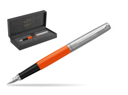 Parker Jotter Originals Orange Fountain Pen in original Parker Prestige box