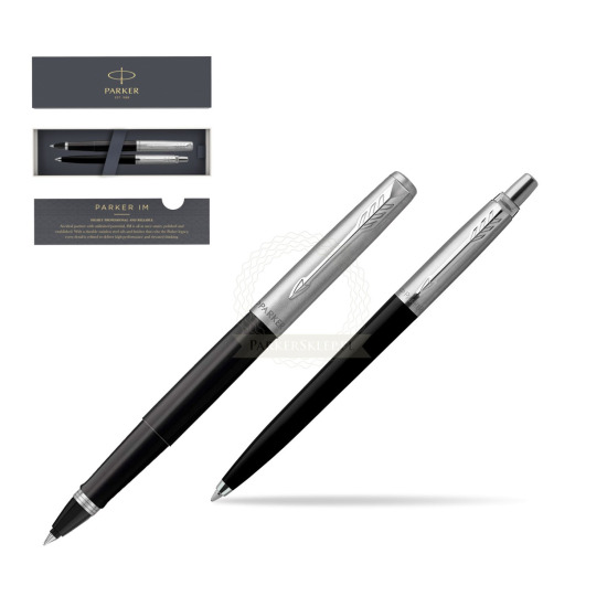 Parker Jotter Originals Black CT Pen Penna Roller + Penna Pen in a Gift Box 