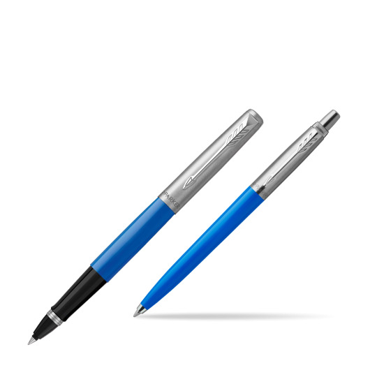Parker Jotter Originals Blue CT Pen Penna Roller + Penna Pen in a Gift Box