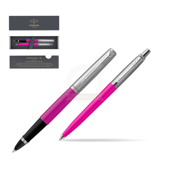 Parker Jotter Originals Magenta CT Pen Penna Roller + Penna Pen in a Gift Box 