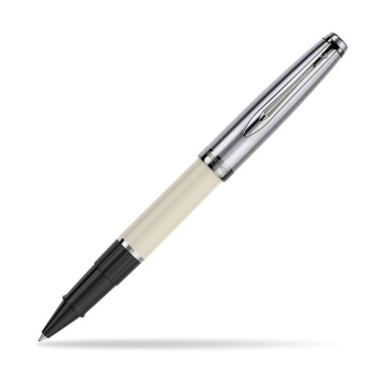 Waterman Rollerball Pen Embleme Ecru CT