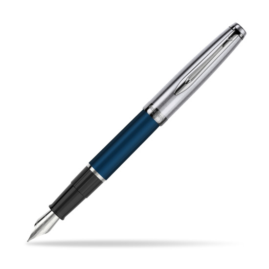 Waterman Fountain Pen Embleme Navy Blue CT