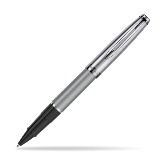 Waterman Rollerball Pen Embleme DeLuxe Metallic Gray CT