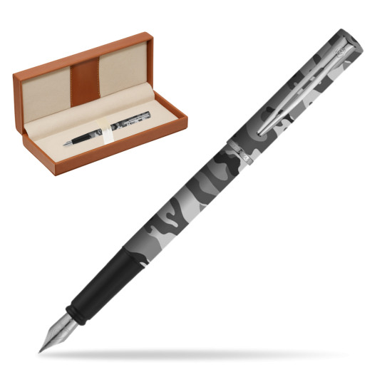 Waterman Allure Camo CT Penna Stilografica  in classic box brown