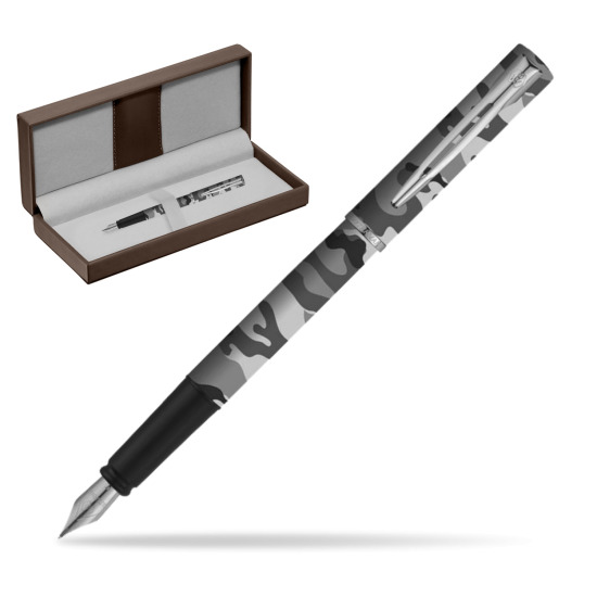 Waterman Allure Camo CT Stylo-plume in the brown leather box