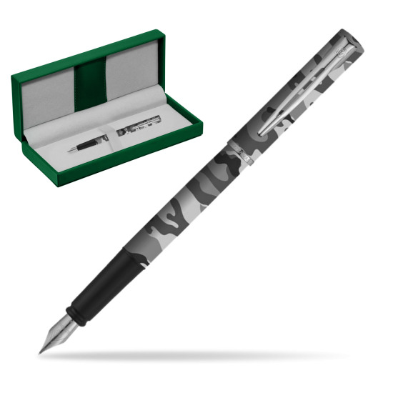 Waterman Allure Camo CT Stylo-plume in the green leather box