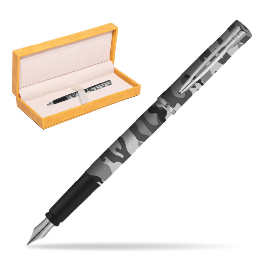 Waterman Allure Camo CT Penna Stilografica in suede box yellow