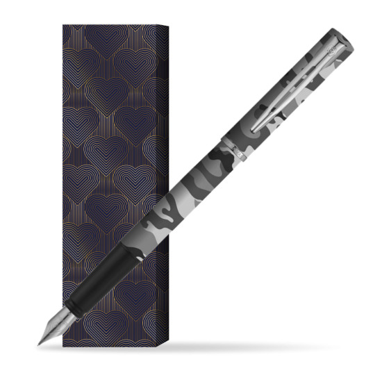 Waterman Allure Camo CT Penna Stilografica in cover Glamour Love