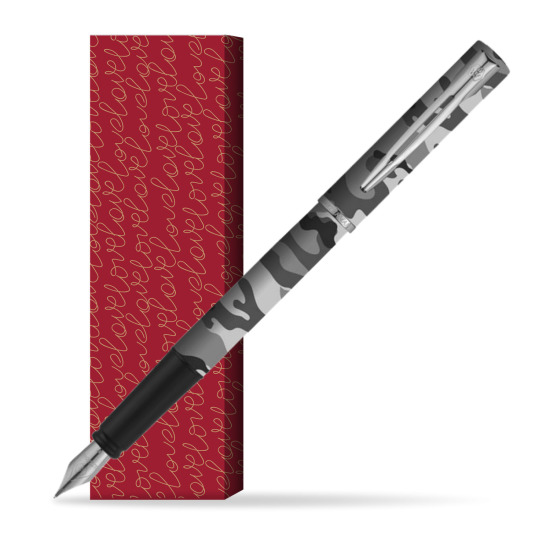 Waterman Allure Camo CT Penna Stilografica in cover True Love