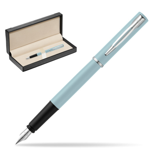 Waterman Allure Blue CT Penna Stilografica in classic box black