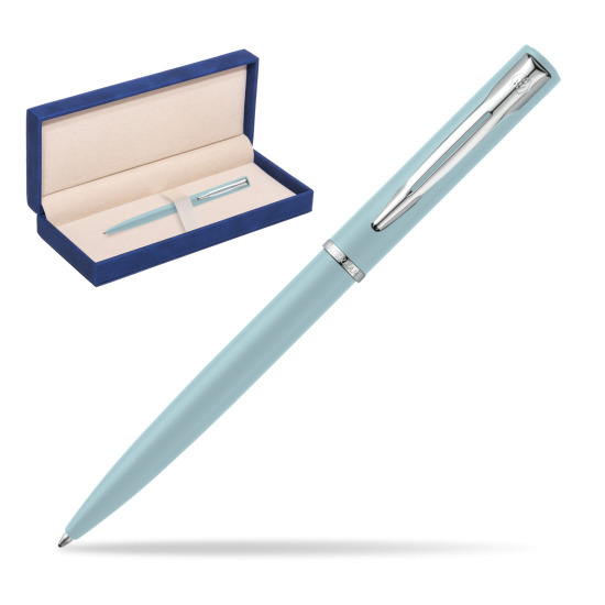 Waterman Allure BLUE CT Penna a Sfera in suede box navy blue