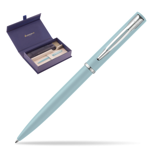 Waterman Allure BLUE CT Penna a Sfera in original Waterman box, slide-out case