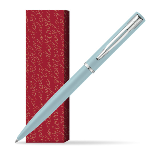Waterman Allure BLUE CT Penna a Sfera in cover True Love
