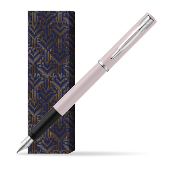 Waterman Allure Pink CT Penna Stilografica in cover Glamour Love