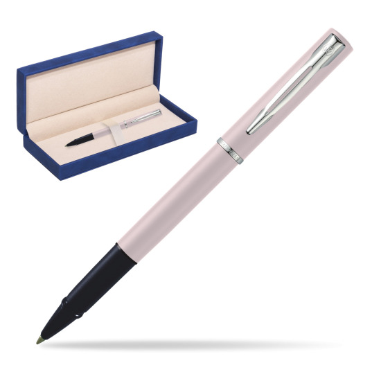 Waterman Allure PINK CT Penna Penna Rollerball in suede box navy blue