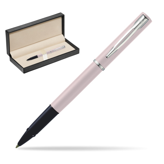 Waterman Allure PINK CT Penna Penna Rollerball in classic box pure black